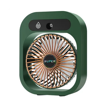 Klima Fan Masası Misting Fan Soğutma USB Şarj Edilebilir Nemlendirici Taşınabilir spreyli fan 3 Rüzgar Hızı Bir