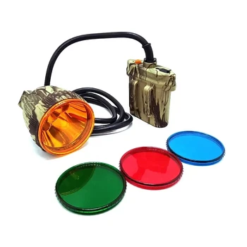 Süper parlak LED avcılık far şarj edilebilir madenci kaskı lambası güvenlik madenci ışık