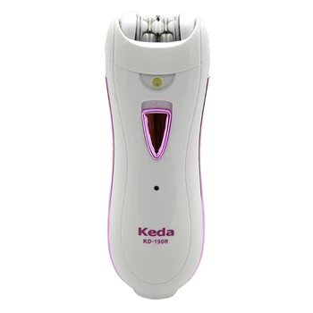 Kadın elektrikli tıraş makinesi USB şarj edilebilir Mini kadın epilasyon ıslak / kuru kullanım yeni Dropship