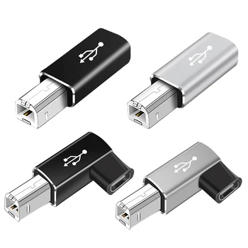 USB Tip C B Adaptörü Yazıcı Tarayıcı Dönüştürücü USB C Dişi USB B Erkek HDMI uyumlu Denetleyici Elektrikli Klavye