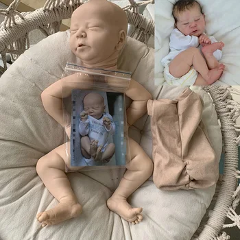 21 inç Chase Yeniden Doğmuş Bebek Boş Kiti Popüler Sınırlı Sayıda COA uyku bebek bitmemiş Boyasız bebek parçaları