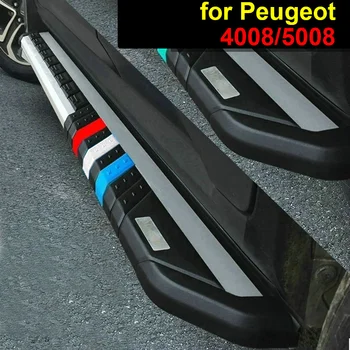2 adet Peugeot 5008 2021-2023 için Yan Kapı Ayak Pedalı Takma Pedalı