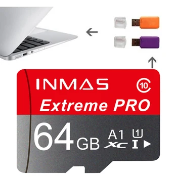 INMAS 1TB 2TB Extreme Pro Hafıza Kartı A1 Mikro TF Kart Class10 Akıllı Kart Genişletilmiş Veri Storage128GB 512GB Kamera/Telefon İçin