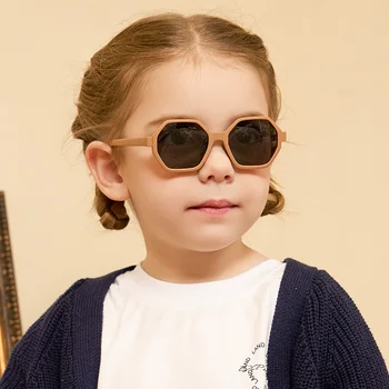0-36 Ay Bebek Güneş Gözlüğü Bandı Kız Erkek Bebek Sevimli UV400 Açık Ayarlanabilir Kayış ile TPEE Polarize Gözlük Hediye Çocuklar