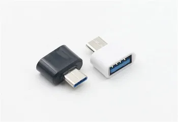 500 adet / grup USB 3.0 Tip-C OTG Kablo Adaptörü Tip C USB-C OTG Dönüştürücü Fare Klavye