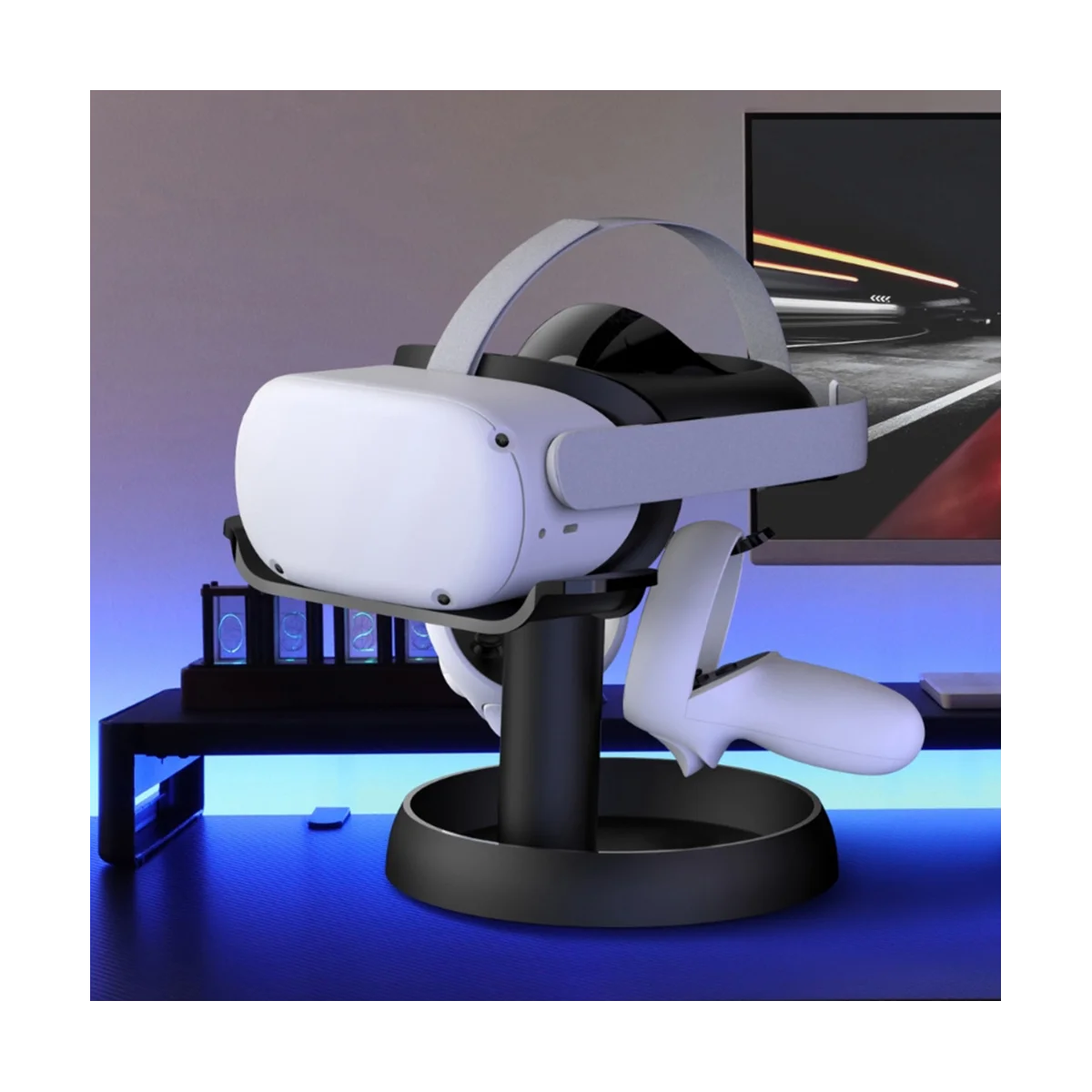 VR Kulaklık Standı Tutucu / Pico 4 / Oculus2 VR Kulaklık ve Denetleyici Ekran Braketi VR Aksesuarları - 2