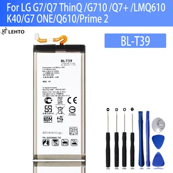 100 % Orijinal BL-T39 Pil İçin LG LMQ610 K40 / G7 BİR / telefon Pilleri