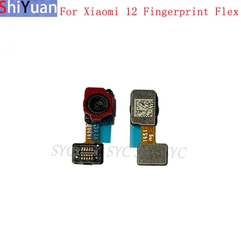 Parmak izi Sensörü Düğmesi Flex Kablo Şerit İçin Xiaomi Mi 12 12X Dokunmatik Sensör Flex Yedek Parçalar