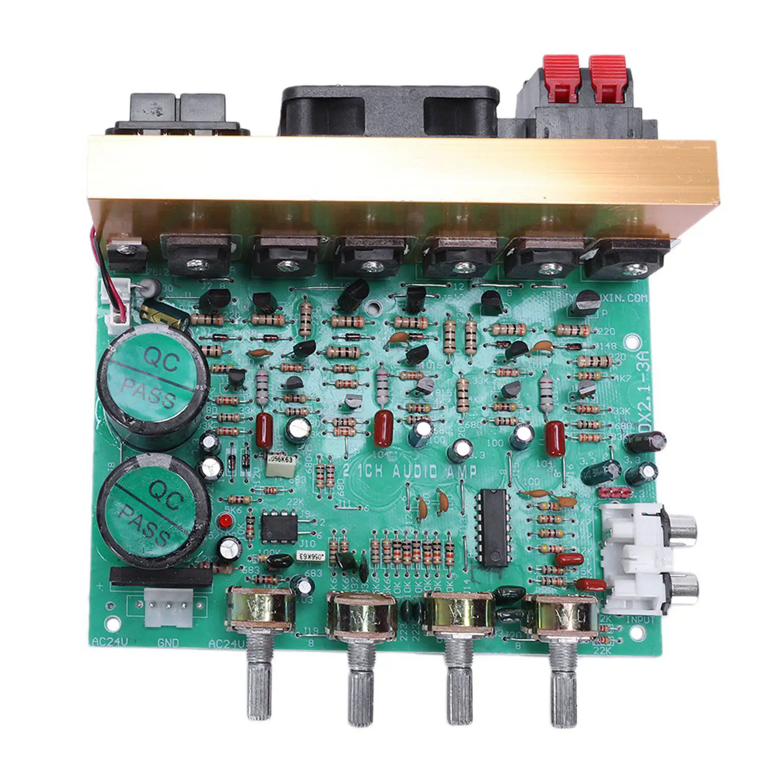 Ses amplifikatörü Kurulu 2.1 Kanal 240W Yüksek Güç Subwoofer Amplifikatör Kurulu Amp Çift Ac18-24V Ev Sineması - 0