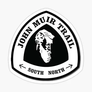 John Muir Trail 5 ADET Araba Çıkartmaları Su Şişeleri için Komik Dekor Çocuk Karikatür Sevimli Sanat Motosiklet Duvar Buzdolabı Bagaj Çıkartmaları