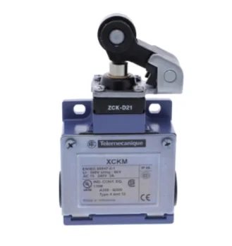 XCKM121 Limit anahtarları XC Standardı, XCKM, termoplastik silindir kolu pistonu, 1NC + 1 NO, geçmeli