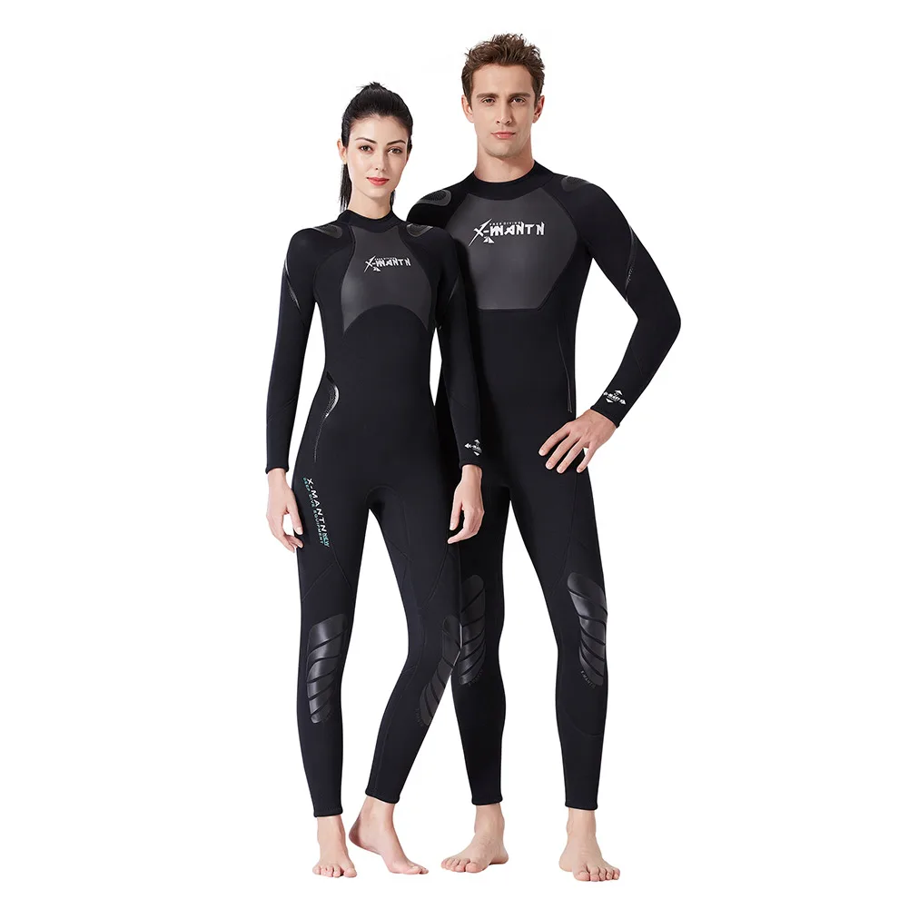 Dalış Yüzme Dalış Sörf Tüplü Tulum Erkekler Kadınlar Shorty Wetsuit Termal Takım Elbise 3mm Neopren Gençlik Yetişkin - 0
