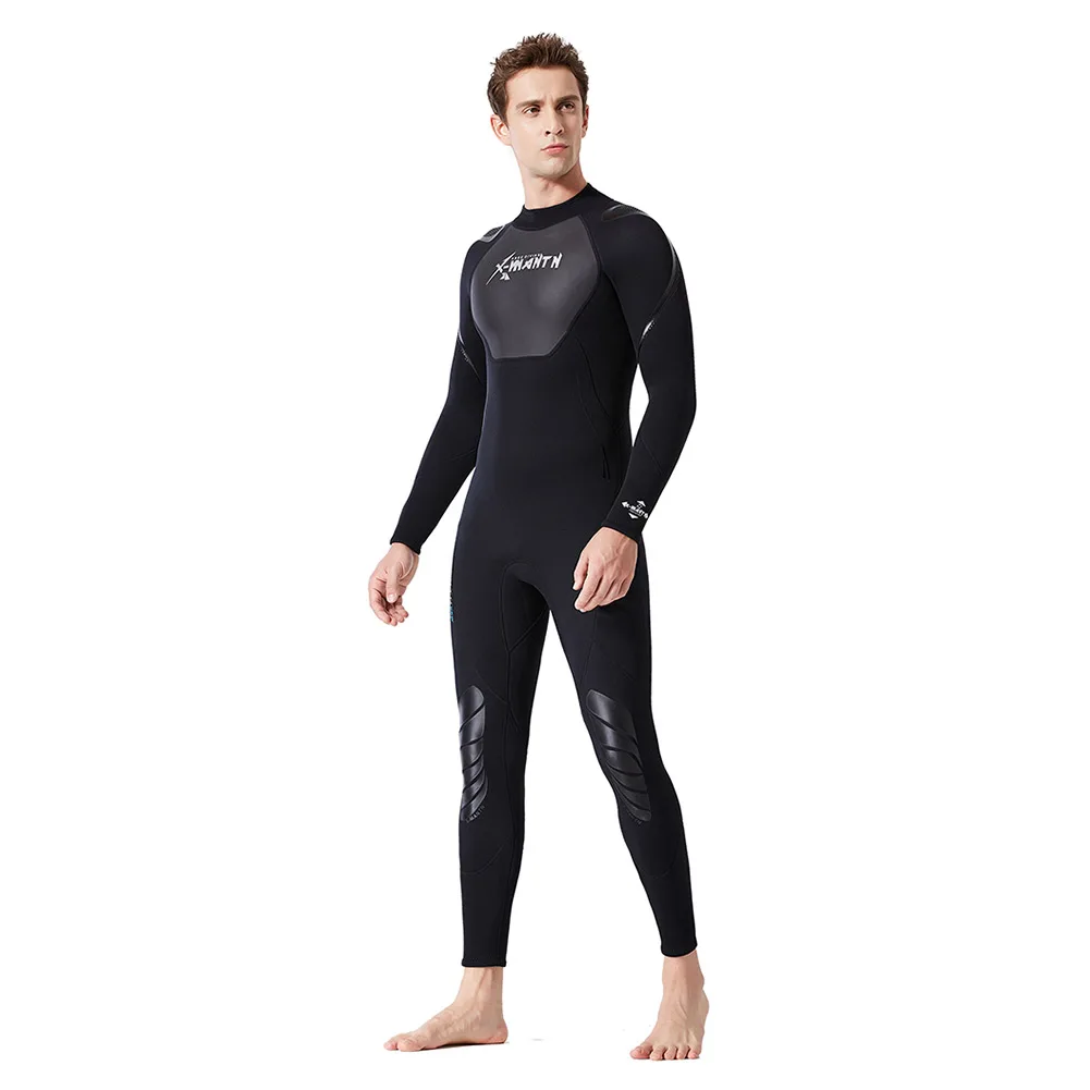 Dalış Yüzme Dalış Sörf Tüplü Tulum Erkekler Kadınlar Shorty Wetsuit Termal Takım Elbise 3mm Neopren Gençlik Yetişkin - 3
