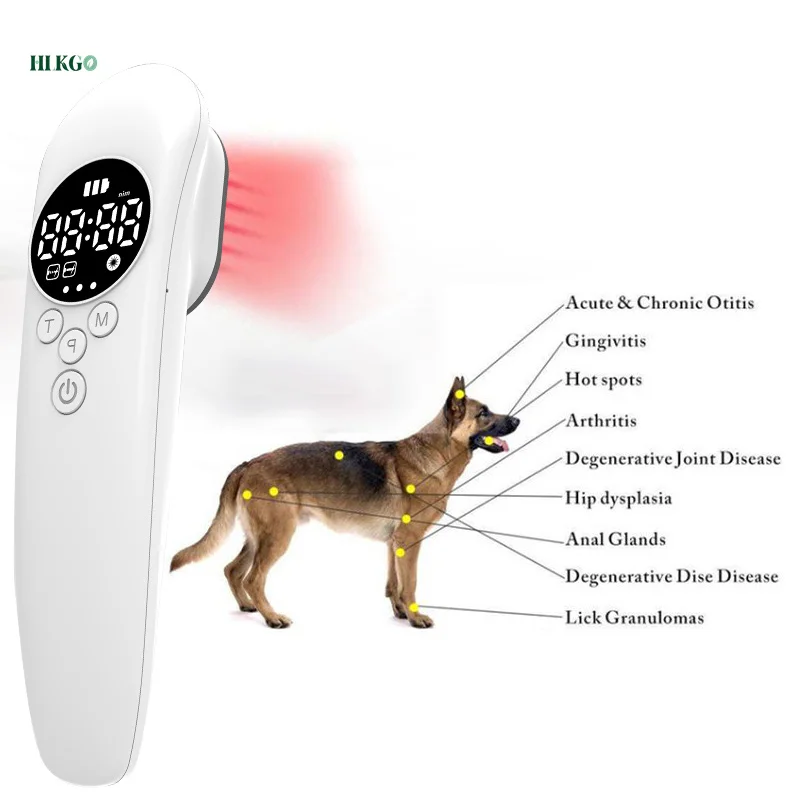 köpek kedi pet cilt hastalığı vücut masajı lazer Pet bakım soğuk lazer tedavisi fiziksel lllt ağrı kesici cihaz - 0