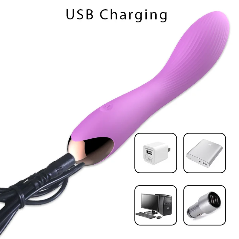 Su geçirmez Klitoris Vibratör Kadın G Noktası Klitoral Stimülatörü Seks Oyuncakları Kadın için, USB Şarj Vibratörler Kadınlar için Yetişkin Seks Ürünleri - 1