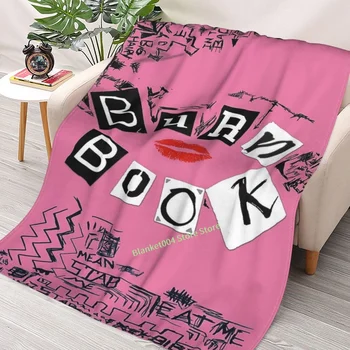 YANIK KİTAP Ortalama Kızlar Atmak Battaniye 3D baskılı kanepe yatak odası dekoratif battaniye çocuk yetişkin noel hediyesi