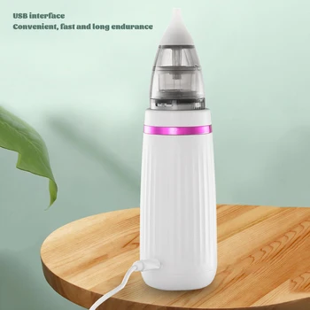 Elektrikli Burun Aspiratörü Bebek USB Şarj Bebek Burun Enayi Erkek Kız Burun aspiratörü Sağlık Malzemeleri