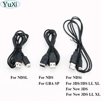 YuXi 1 Adet USB Şarj Advance Hattı Kablosu şarj aleti kablosu için uyumlu Nintendo NDSL NDSı NDS GBA SP İçin 3DS XL LL