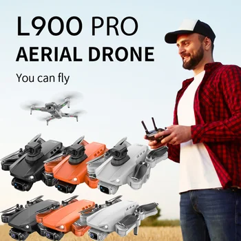 Drone L900 PRO / L900 PRO SE MAX HD Çift Kamera İle 8K Profesyonel GPS Fotoğraf Fırçasız Katlanabilir Quadcopter Mesafe 1.2 KM