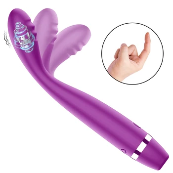 Klitoris Stimülatörü Masaj AV Seks Oyuncakları G-spot Vibratör Kadınlar için Orgazm Masturbator Vajina Vibrat Meme Yetişkin Kadın için 18