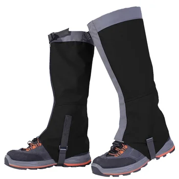 Açık Seyahat Bacak ısıtıcıları Yürüyüş bacak körüğü Su Geçirmez Legging Ayakkabı Tırmanma Kamp Kış kar ayak koruyucu