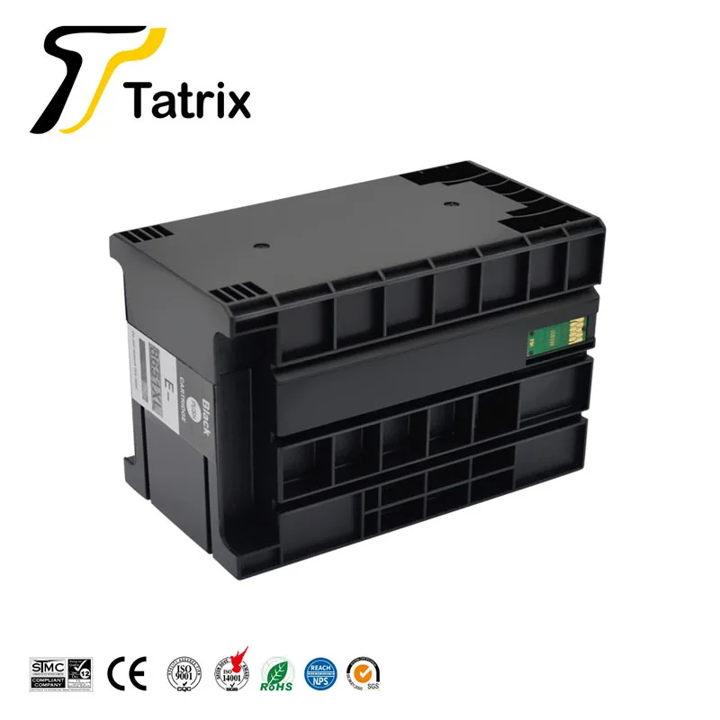 Tatrix T8651XXL T8651XL T8651 8651 Premium Siyah Uyumlu Yazıcı Mürekkep Kartuşu için Epson WorkForce Pro WF-M5191 WF-M5693 - 3