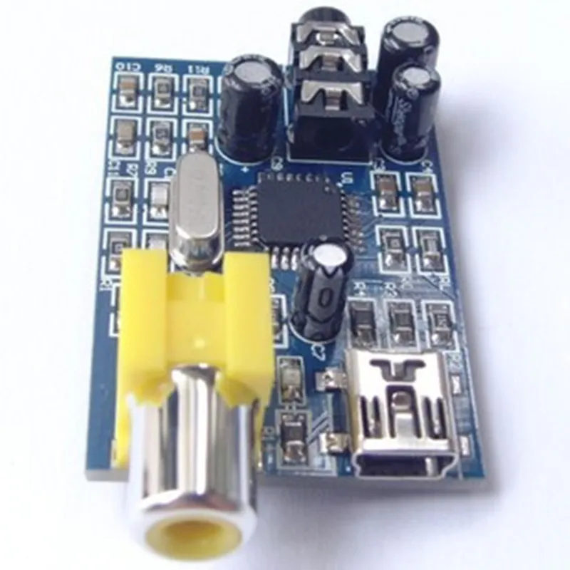 Yüksek kalite USB DAC PCM2707 ses modülü ile S / PDIF arabirim modülü sensörü - 0