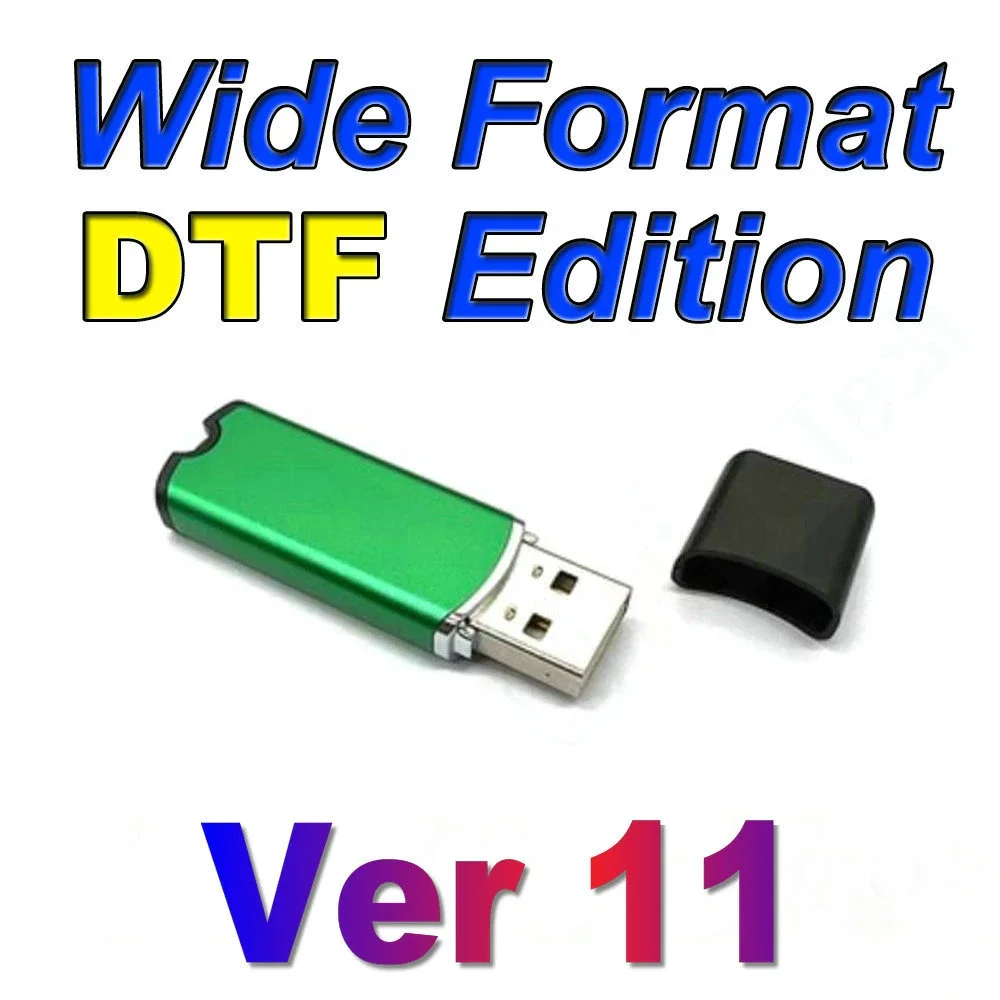Dtf Rıp Yazılımı 11 Uv Masaüstü V11 Geniş Format Lisans Kodu Dongle anahtar usb Kiti WideDtf Yazıcı Uv programfor Epson L1800 7900 - 3