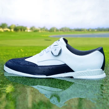 PGM golf ayakkabıları erkek yeni topuzu ayakkabı kaymaz su geçirmez nefes erkek Spor ayakkabı Golf açık ışık erkek Golf ayakkabıları