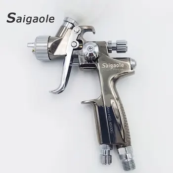 Saigaole Boya püskürtme tabancası 0.8 / 1.0 kalibre MiniT40 Araba Deri tamir boya tabancası püskürtme aracı boya püskürtücü