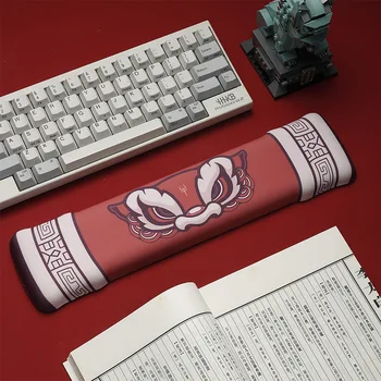 Klavye Bilek İstirahat Pad Sevimli Aslan Bellek Köpük sümen Dayanıklı Rahat Mousepad Bilgisayar Ofis Oyun Ergonomik Aksesuarları