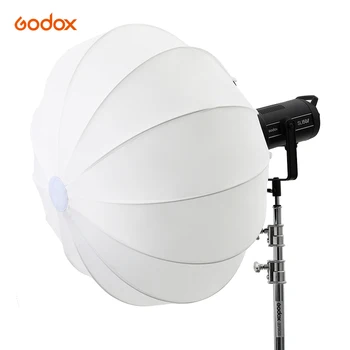 Godox CS-65D 65 cm Softbox Bowens Dağı stüdyo flaş profesyonel fotoğrafçılık katlanabilir yuvarlak şekil Softbox ışık fotoğraf stüdyosu için
