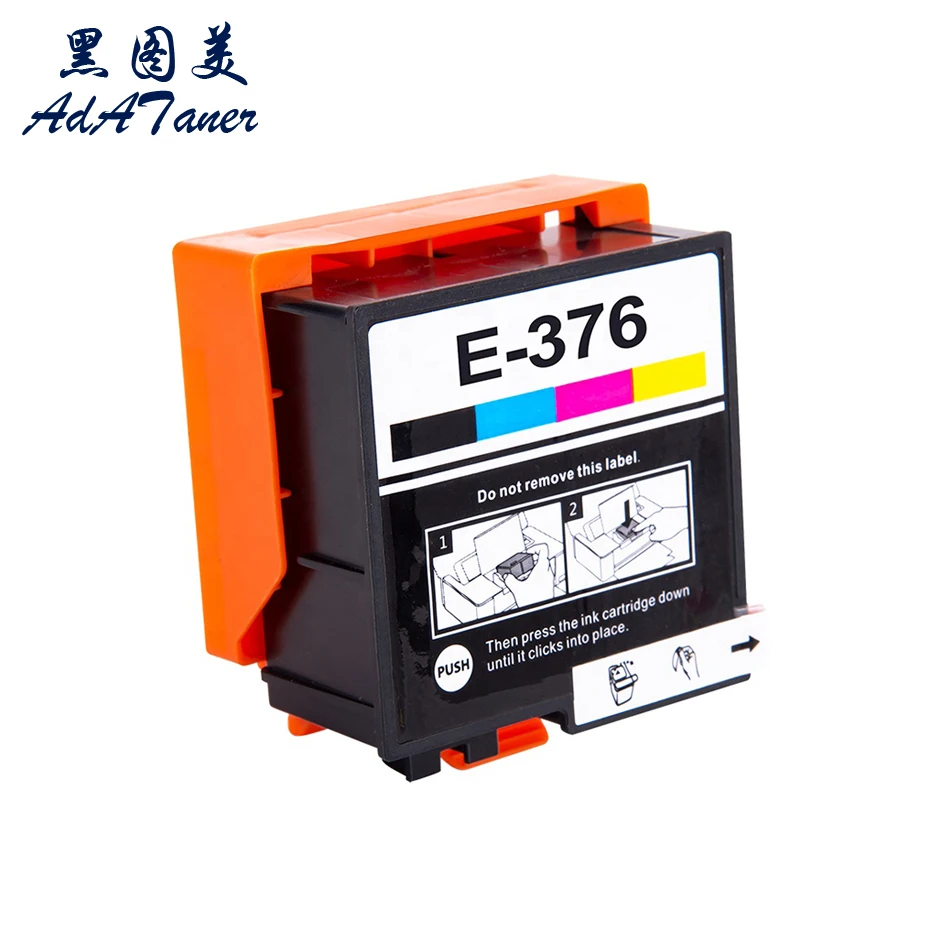 Epson PictureMate PM - 525 PM525 Yazıcı için T376 T3760 E376 3760 Premium Renk Uyumlu Mürekkep Püskürtmeli Kartuş - 3
