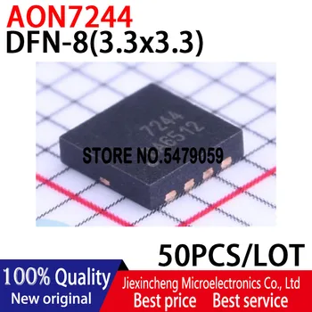 Yeni orijinal AON7244 işaretleme:7244 QFN 60V N Kanal MOSFET DFN-8 (3.3x3.3) 50 adet / GRUP
