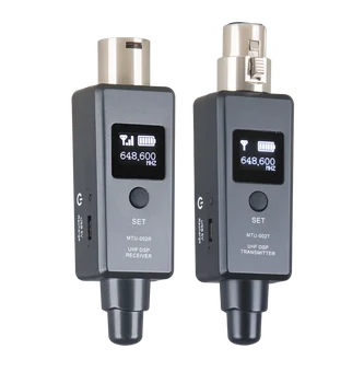 1 Çift Kapasite / hareketli bobin Kablolu Mikrofon Dönüşüm Kablosuz U3 Şarj Sistemi Fiş Yayan Ses bluetooth Alıcısı
