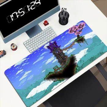 Fare Pad Fare Terraria Xxl Mousepad Anime bilgisayar masaları Playmat Büyük sümen Klavye Oyun Paspaslar Deskpad Sümen Oyun Xl