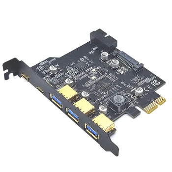 USB 3.2 Gen2 Tip C PCIE Kart Hub - PCI-E Adaptörü ile Bilgisayarınızın Bağlantı Noktalarını Genişletin