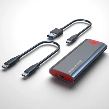 NVME Muhafaza Tipi C USB 3.1 10G Adaptör Kutusu SSD M2 NVME Harici Kasa NVME USB SSD Muhafaza Alüminyum M. 2 Kutusu Aracı Ücretsiz