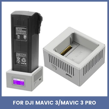 USB Renkli Ekran şarj göbeği DJI Mavic 3 / Mavic 3 Pro / 3 Klasik Renkli Ekran pil şarj cihazı Drone Aksesuarları