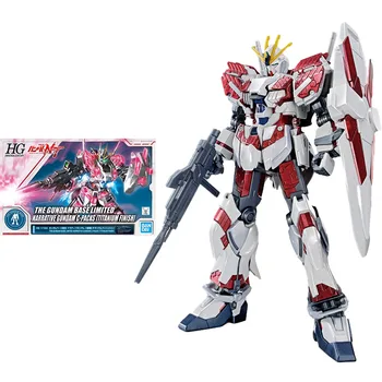Bandai Gundam model seti Anime şekilli kalıp HGUC 1/144 Anlatı C Paketleri Titanyum Kaplama Gunpla aksiyon figürü oyuncakları Çocuklar için