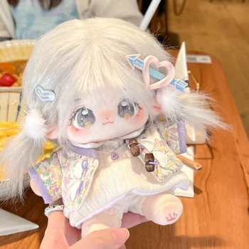 20cm Kawaii IDol Bebek Anime Peluş Yıldız Bebek Dolması Özelleştirme Figürü Oyuncak Pamuk Bebek Peluş Oyuncaklar Hayranları Koleksiyonu Hediyeler