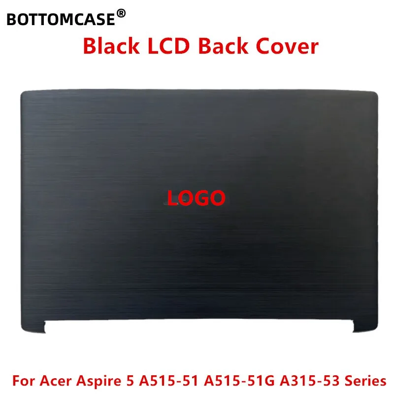 Acer Aspire 5 A515-51 A515-51G A315-53 serisi Laptop LCD arka kapak / LCD Çerçeve / LCD Menteşeler İçin BOTTOMCASE® siyah Yeni - 5