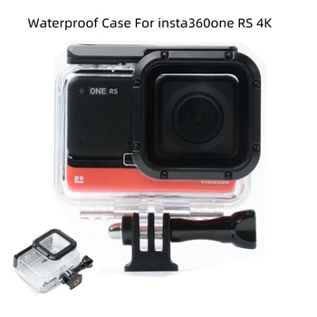 60M Su Geçirmez Kılıf koruyucu muhafaza Kabuk Kapak ınsta360one RS 4K Sualtı Kamera Aksesuarları