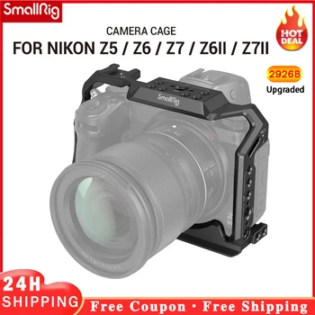 SmallRig Tam kamera kafesi Nikon Z5/Z6/Z7/Z6II / Z7II kamera kafesi Kulesi Soğuk Ayakkabı ve NATO Rai Küçük Teçhizat 2926