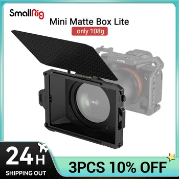 SmallRig Evrensel Mini mat kutu Lite CANON İçin SONY İçin Kamera Karbon Fiber Üst Bayrak Çoklu Filtreler Ağırlığında Sadece 108g 3575