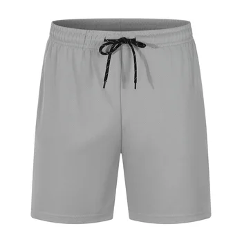 Şort Nefes Tarzı Koşu Spor Şort Erkekler için Rahat Yaz Elastik Çabuk kuruyan plaj pantolonları