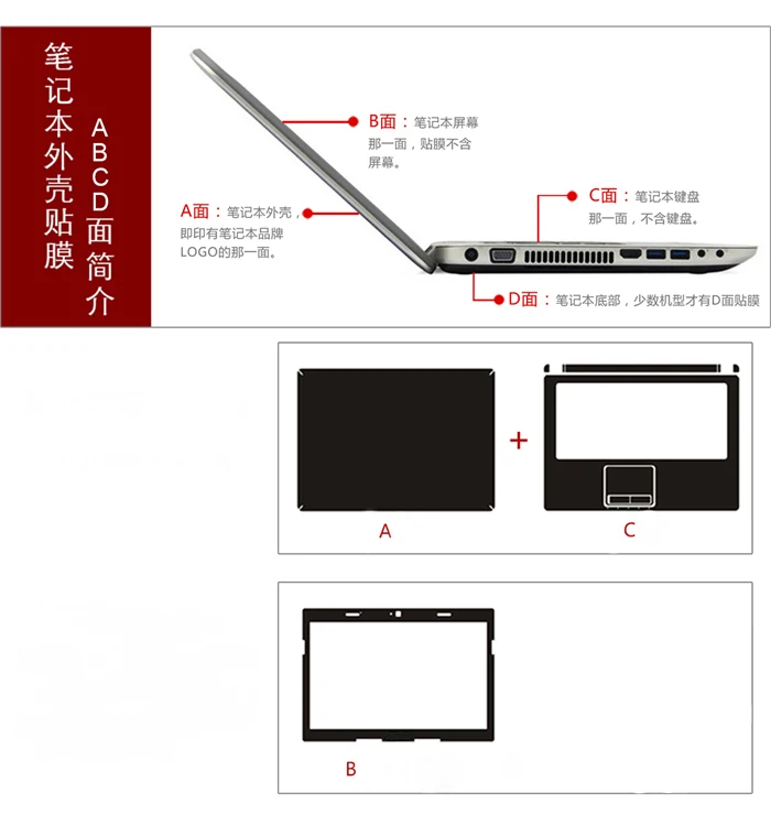 KH laptop etiketi Cilt Çıkartmaları Kapak Koruyucu Güvenlik DELL Precision M4800 M4700 M6800 - 5