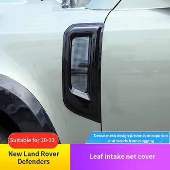20-23 Land Rover Defender 90/110 Yan Çamurluk hava girişi Anti-bug Net Yan Anti engelleme Net Kapak Modifikasyon Aksesuarları