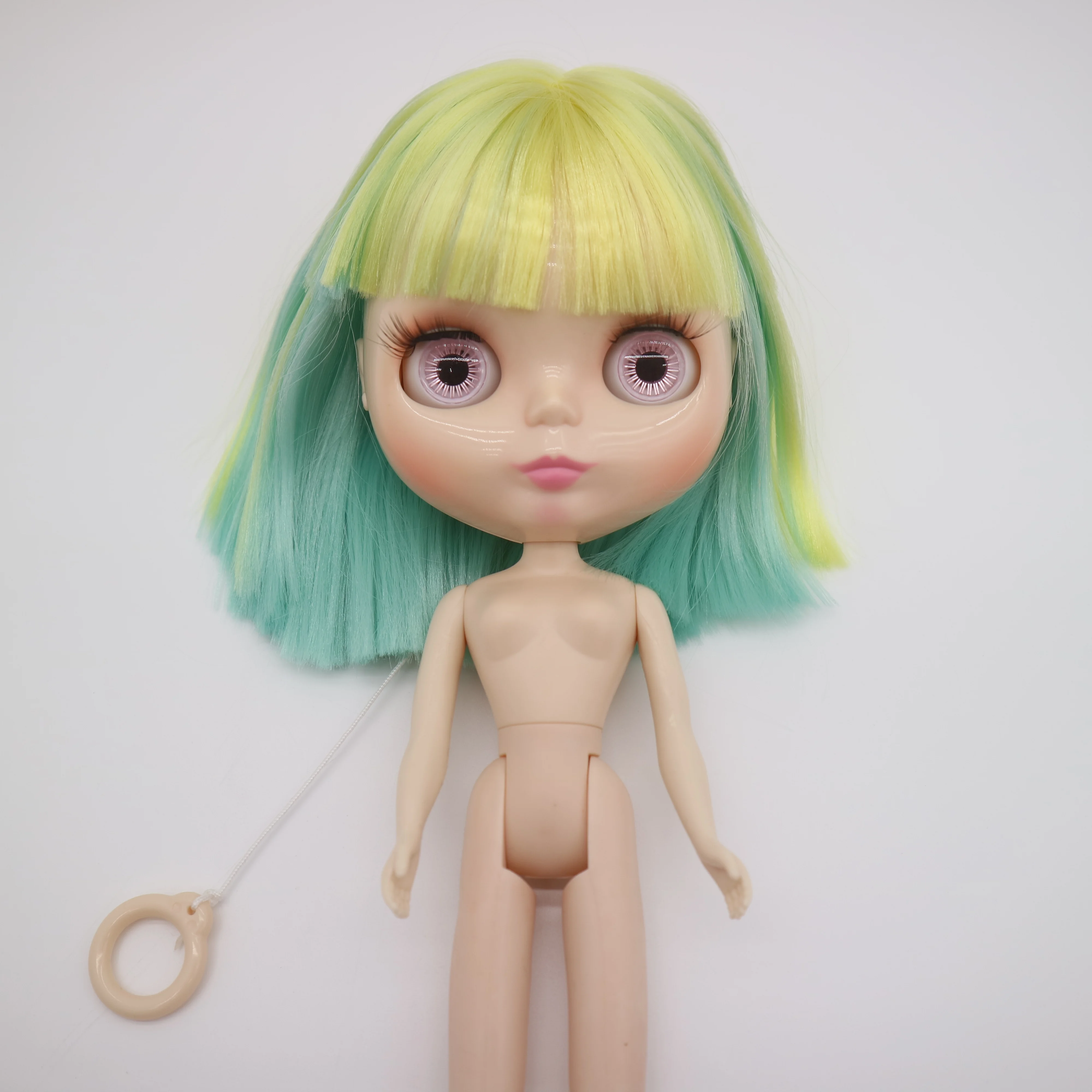 Blyth doll ile normal vücut ve mix saç - 4