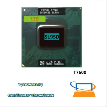 Intel CPU dizüstü Çekirdek 2 Duo T7600 CPU 4 M Soket 479 Önbellek / 2.33 GHz / 667 Çift Çekirdekli Dizüstü işlemci desteği 945
